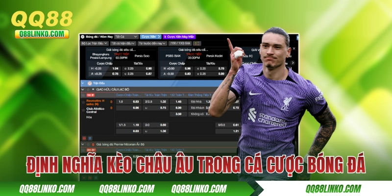 Kèo Châu Âu Trong Bóng Đá Và Các Kiến Thức Quan Trọng Nhất 2 Định nghĩa dễ hiểu về kèo châu Âu trong cá cược bóng đá